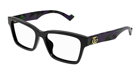 Gucci GG1476OK-003 55 Optical Frame BLACK-HAVANA-TRANSPARENT