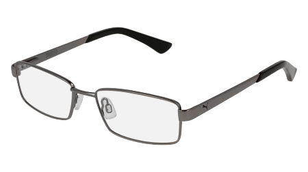 Puma PJ0012O-003 49 Optical Frame RUTHENIUM-RUTHENIUM-TRANSPARENT
