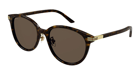 Gucci GG1452SK-002 55 Sunglass HAVANA-HAVANA-BROWN