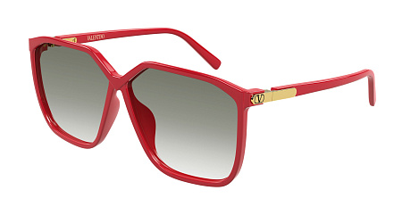 Valentino VG0025S-003 59 Sunglass RED-RED-GREY