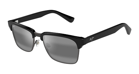 Maui Jim 257-17C 54 Sunglass BLACK-BLACK-GREY