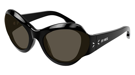 MCQ MQ0375S-001 64 Sunglass BLACK-BLACK-GREY MCQ MQ0375S-001 64 Sunglass BLACK-BLACK-GREY