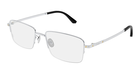 Cartier CT0575OA-002 54 Optical Frame SILVER-SILVER-TRANSPARENT