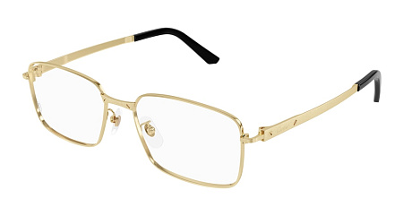 Cartier CT0555OA-001 55 Optical Frame GOLD-GOLD-TRANSPARENT