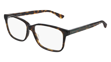 Gucci GG0530O-005 57 Optical Frame HAVANA-CRYSTAL-TRANSPARENT Gucci GG0530O-005 57 Optical Frame HAVANA-CRYSTAL-TRANSPARENT