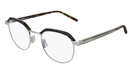 Saint Laurent SL 124-005 50 Optical Frame HAVANA-HAVANA-TRANSPARENT